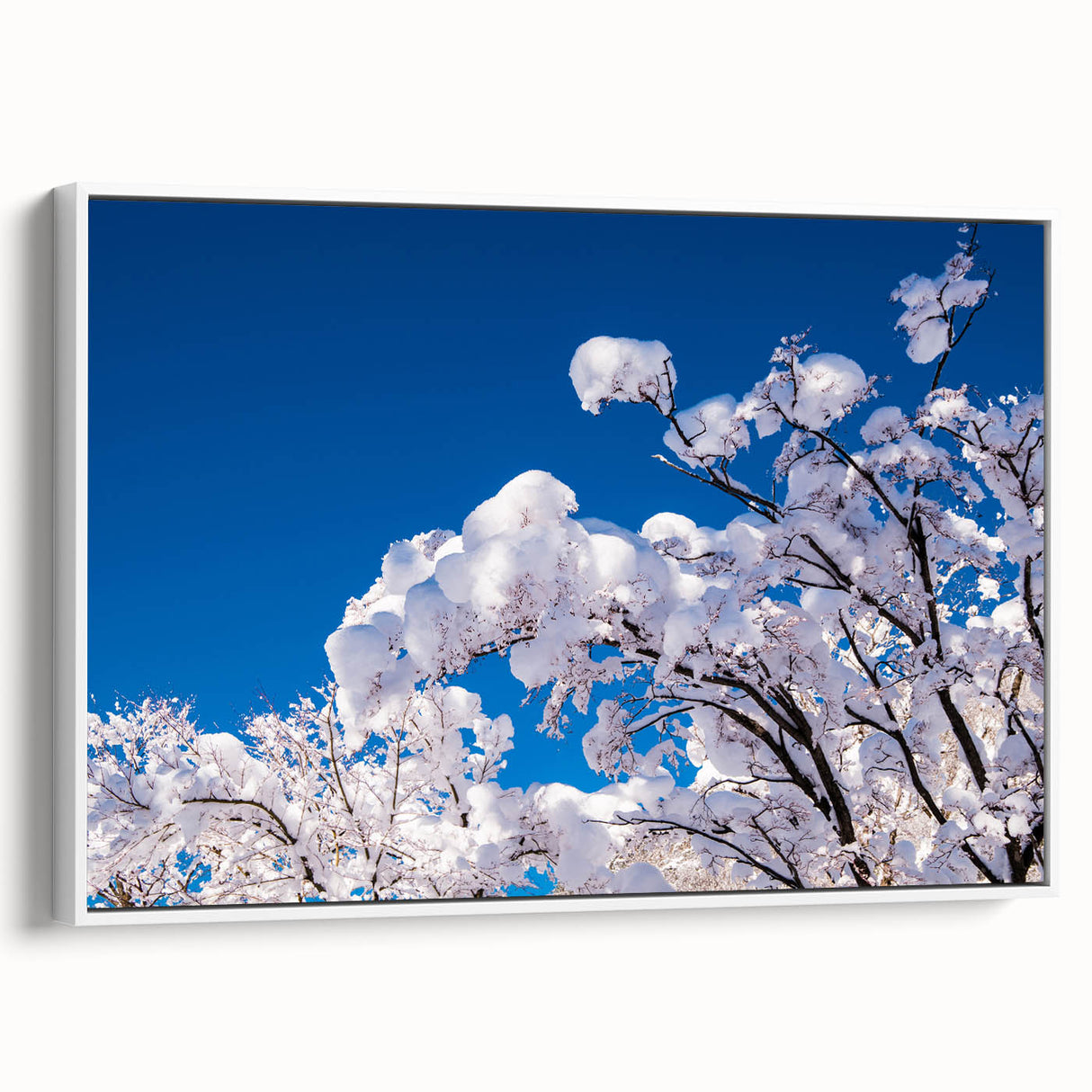 Vintage poster art of a scenic Korean landscape on a framed canvas, featuring vibrant colors ideal for living room decor.