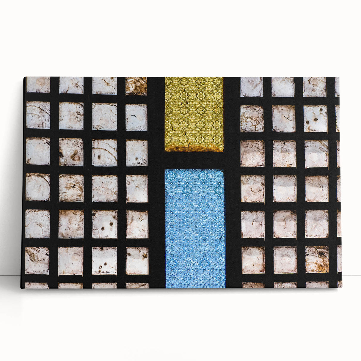 Black and white stretched canvas featuring a serene Philippine landscape, ideal for kitchen wall art or bedroom ambiance.