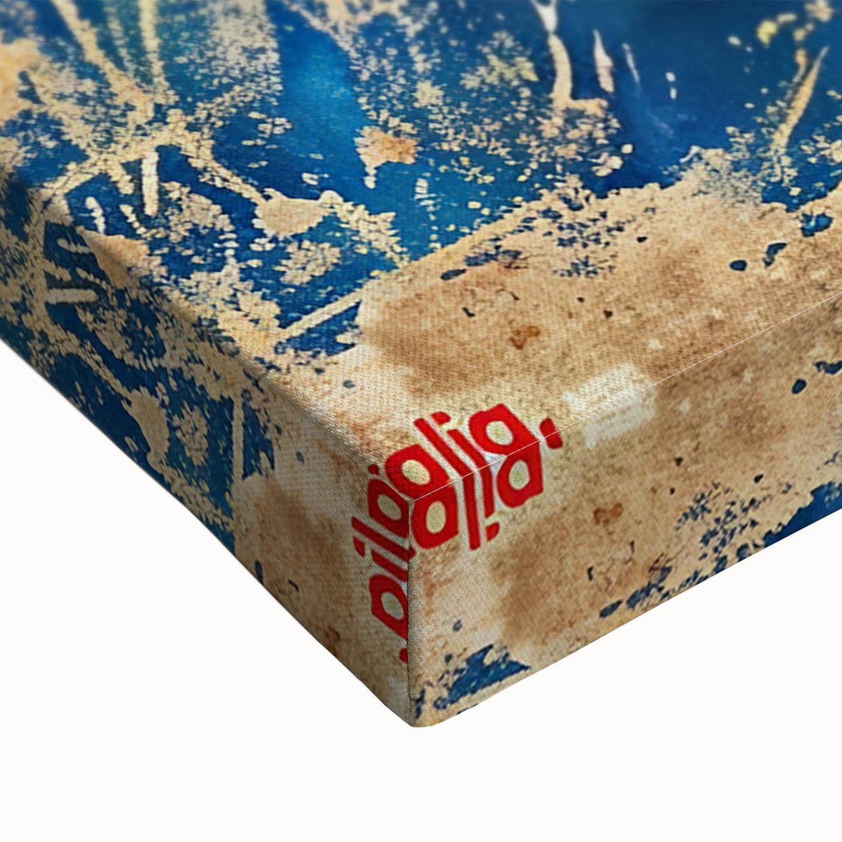 Large art of Ayers Rock in black and white tones on stretched canvas, suitable for bedroom wall decor.