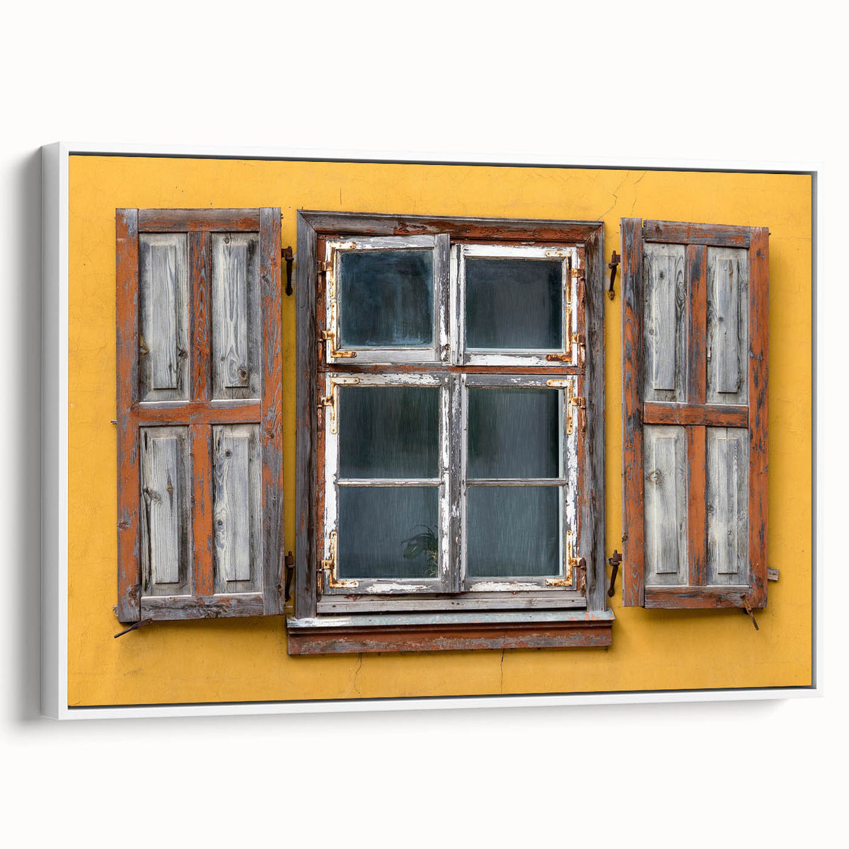 Vintage poster art of a Caribbean Bermuda scenery on a framed canvas, featuring vibrant colors, ideal for living room decor.