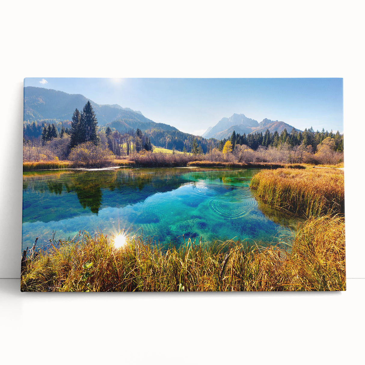 Black and white photo of European scenery on a large stretched canvas, suitable as kitchen wall art or bedroom decor.