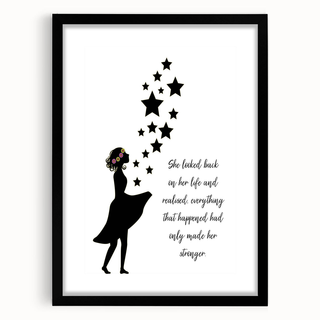 Inspirational Typography Art Print