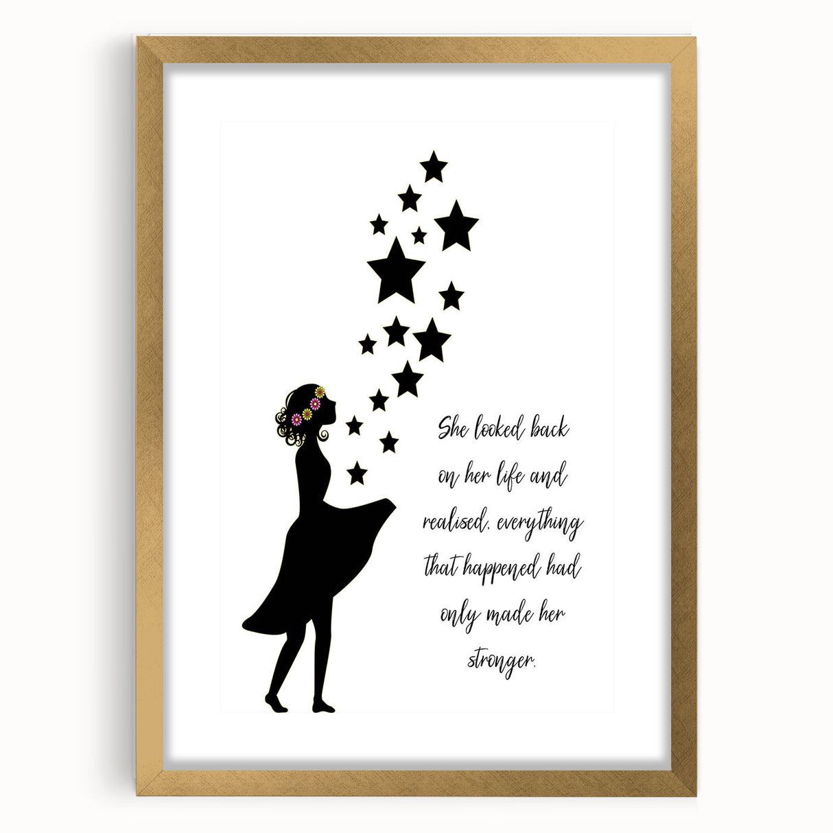 Inspirational Typography Art Print