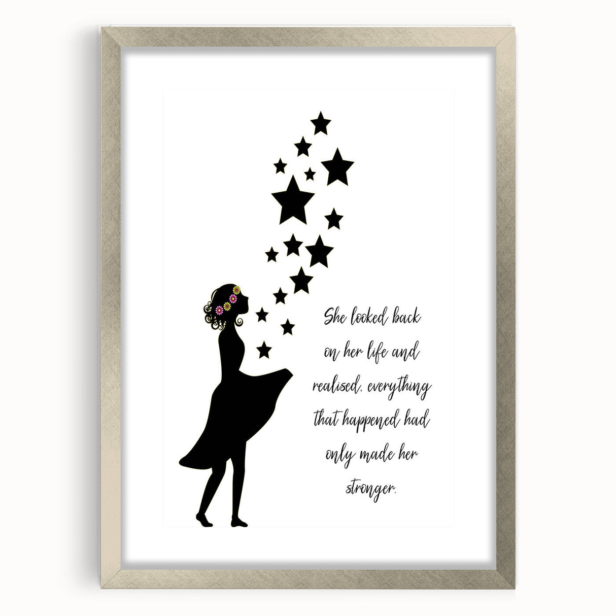 Inspirational Typography Art Print