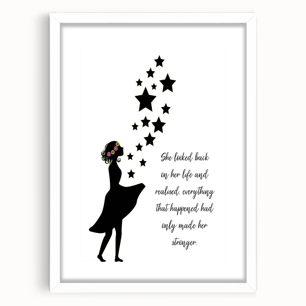 Inspirational Typography Art Print