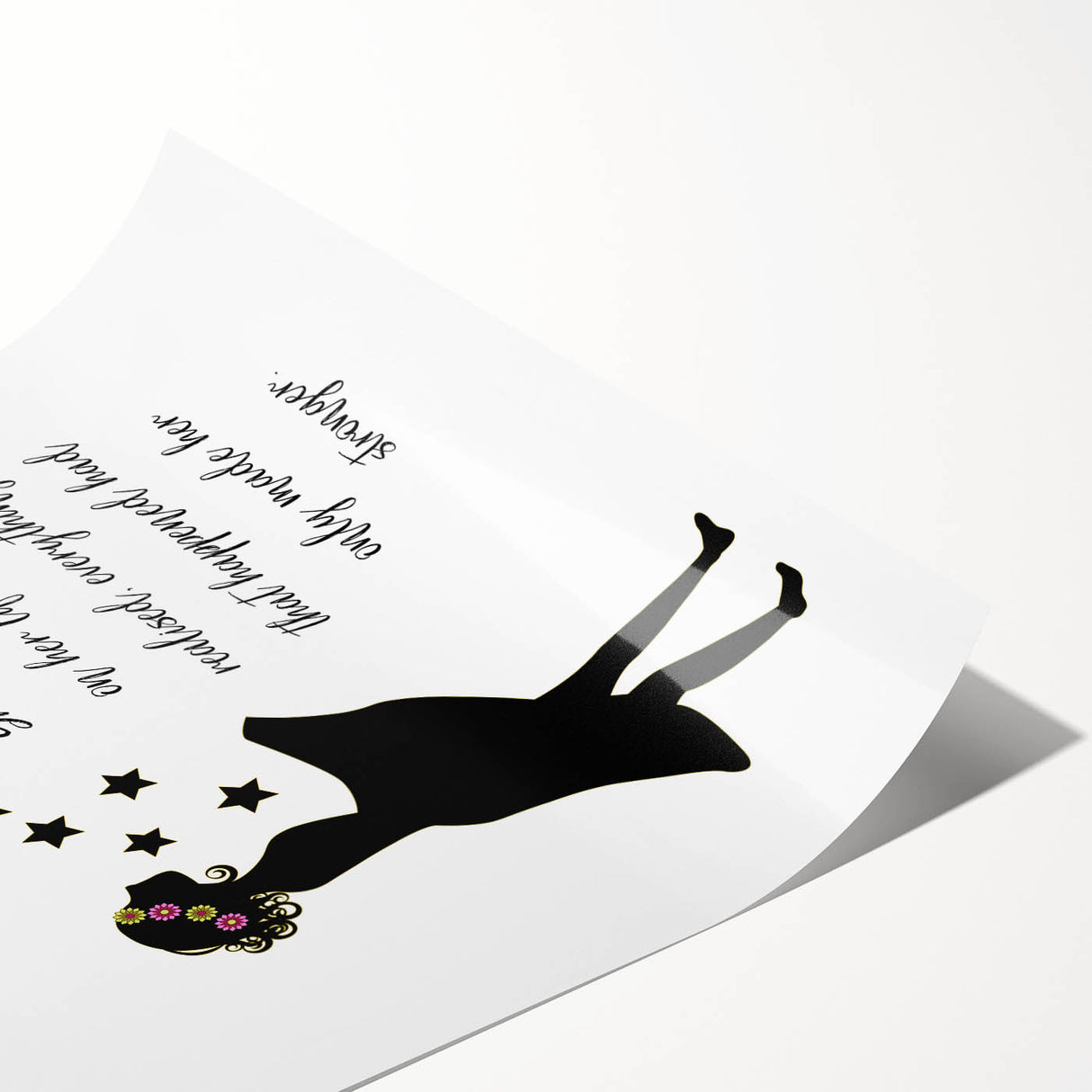 Inspirational Typography Art Print