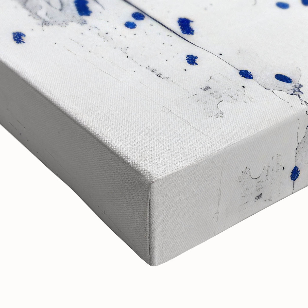 Blue Abstract Office Wall Art – Modern Tree Corporate Decor