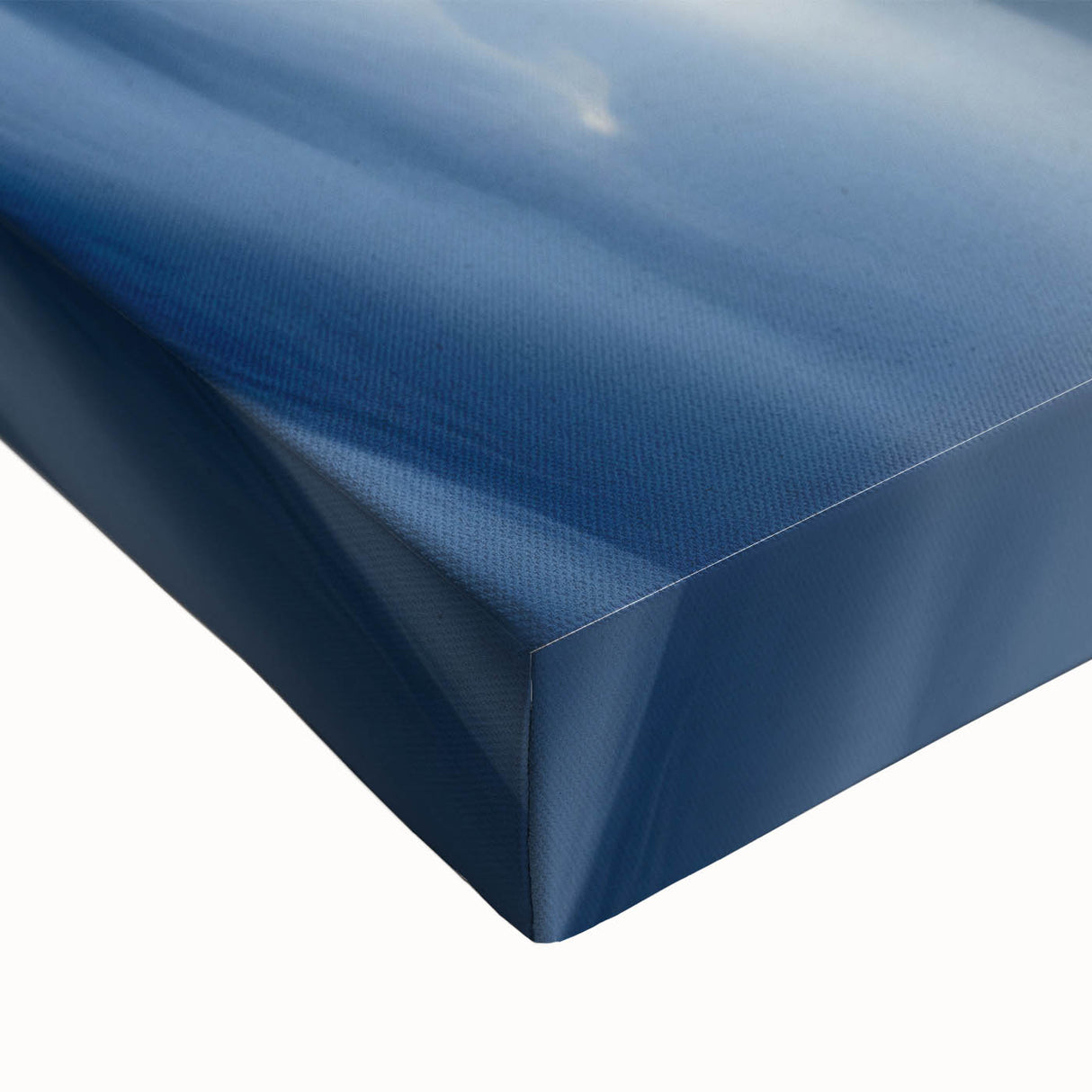 Black and white landscape art painting on stretched canvas depicting a serene African scenery, ideal for bedroom wall art.