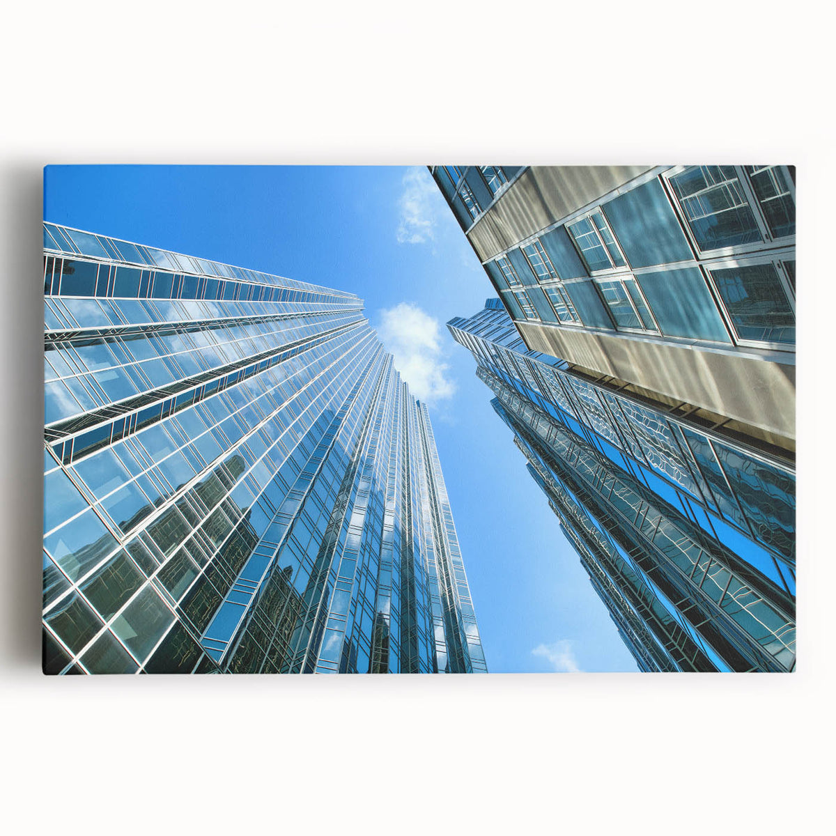Black and white large art print of Pittsburgh skyline on stretched canvas, ideal for kitchen wall art.