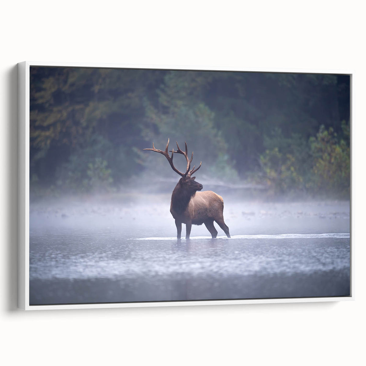 Vintage poster art of Pennsylvania scenery on framed canvas, featuring black and colorful art in extra large size.