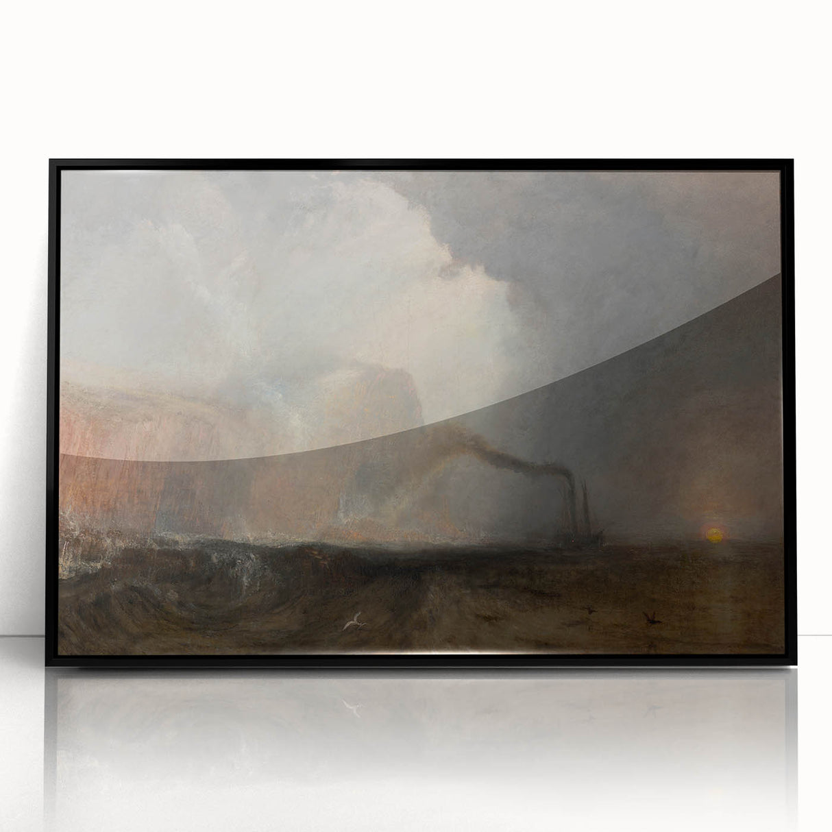 Romanticism Art: Staffa, Fingal’s Cave by J.M.W. Turner