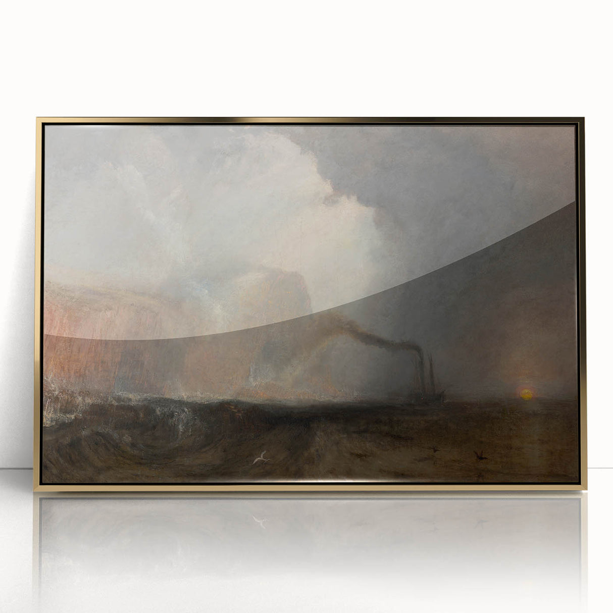 Romanticism Art: Staffa, Fingal’s Cave by J.M.W. Turner