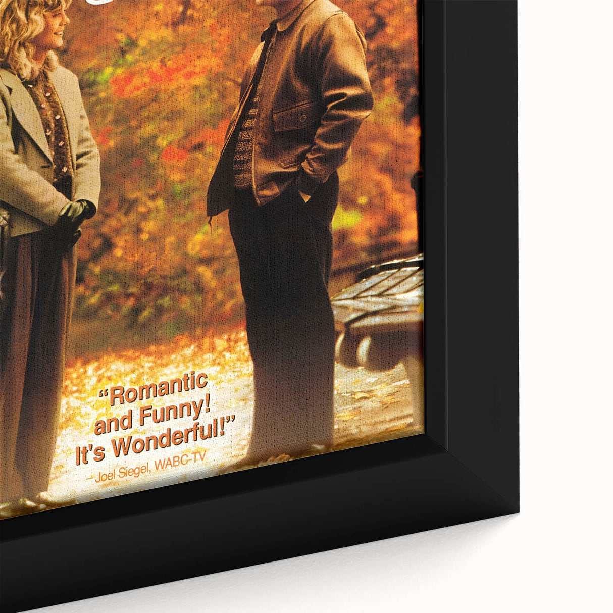 Romantic Retro Art - When Harry Met Sally Movie Poster - 80s Wall Art