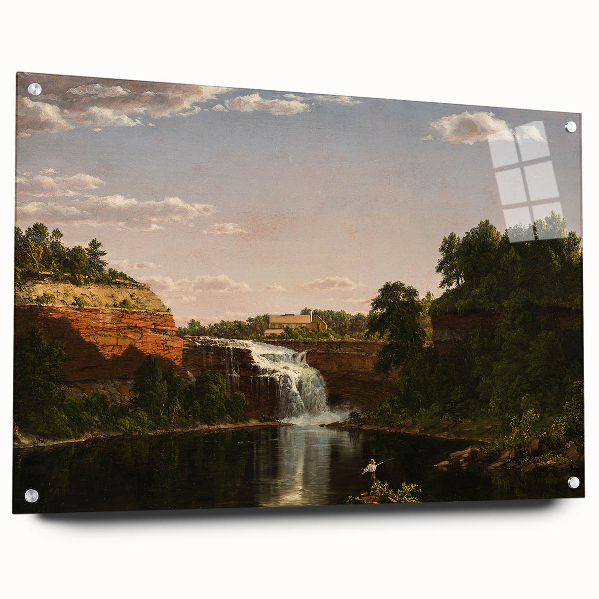 Romanticism Art: Lower Falls, Rochester by Frederic Edwin Church