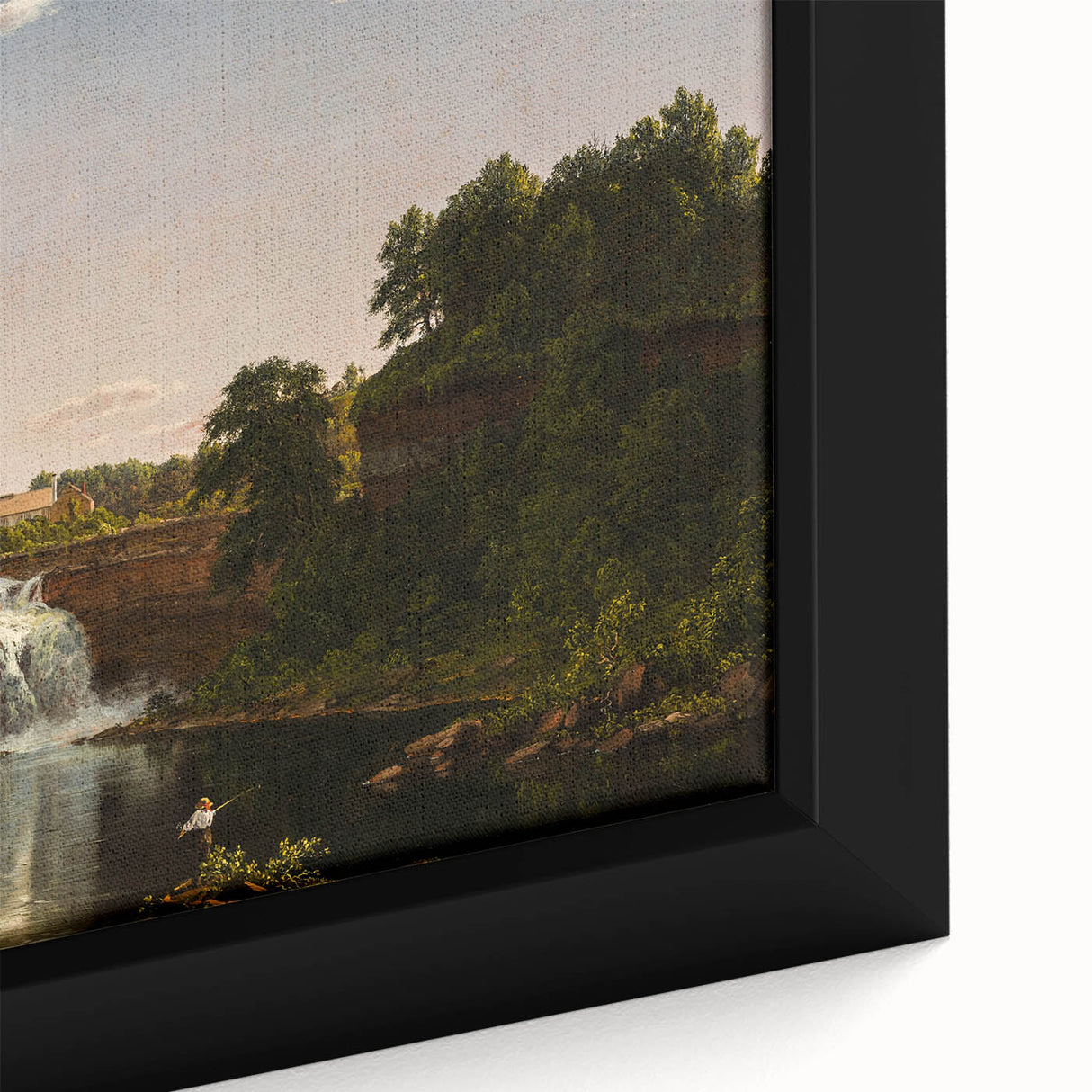Romanticism Art: Lower Falls, Rochester by Frederic Edwin Church