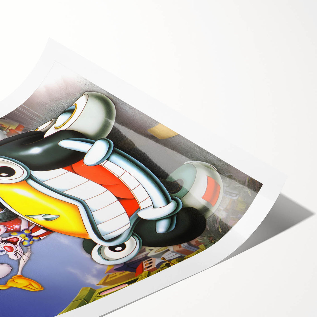 Classic Movie Art – Who Framed Roger Rabbit Poster – Retro 80s Wall Decor
