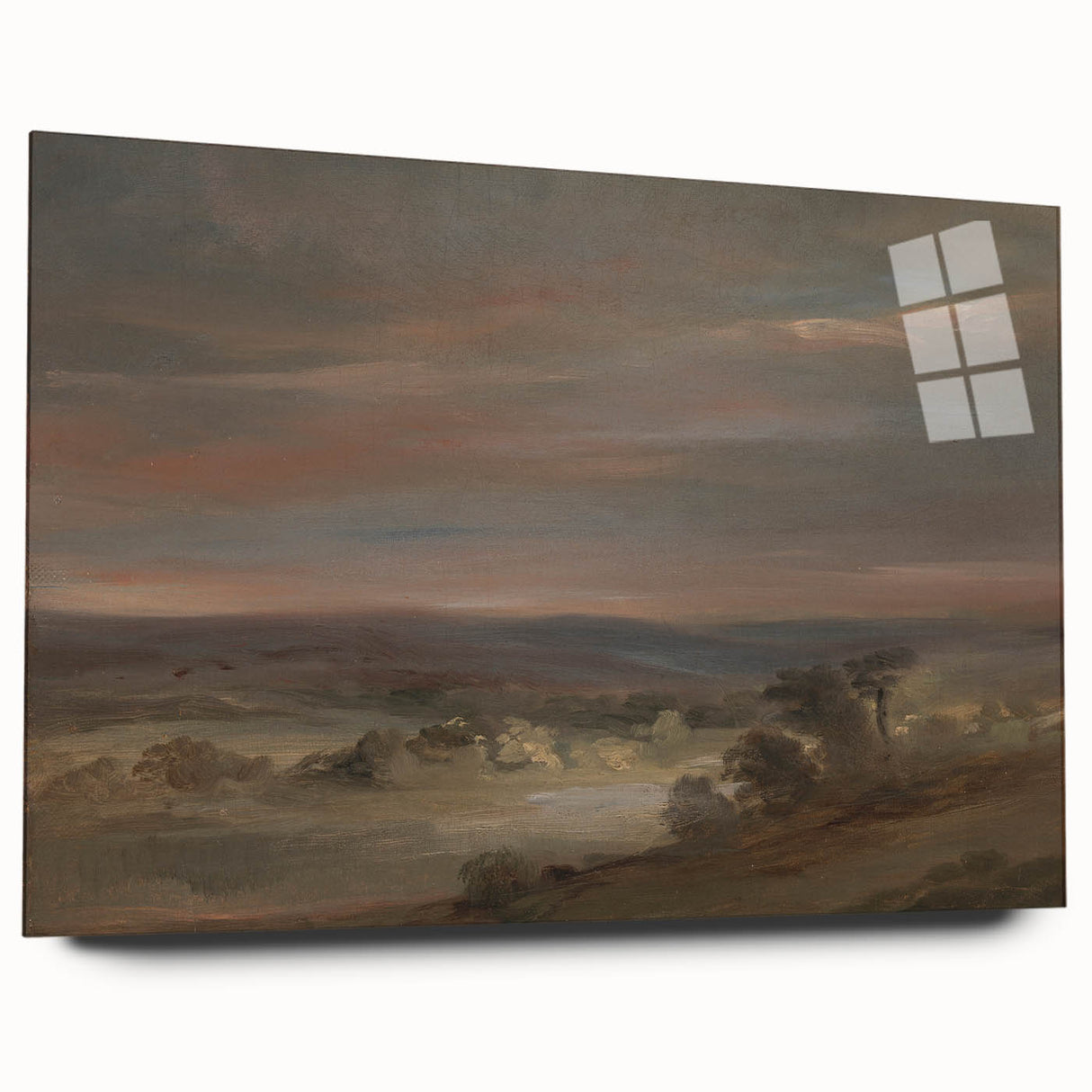 Romanticism Art: Hampstead Heath Early Morning by Constable