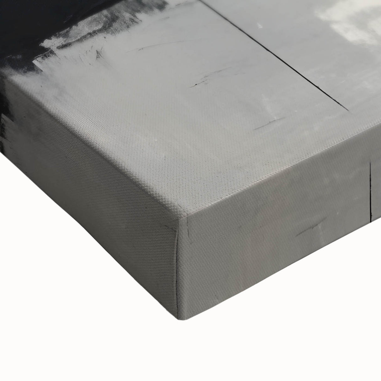 Framed and Canvas Dining Room Art - Black & White Abstract Print