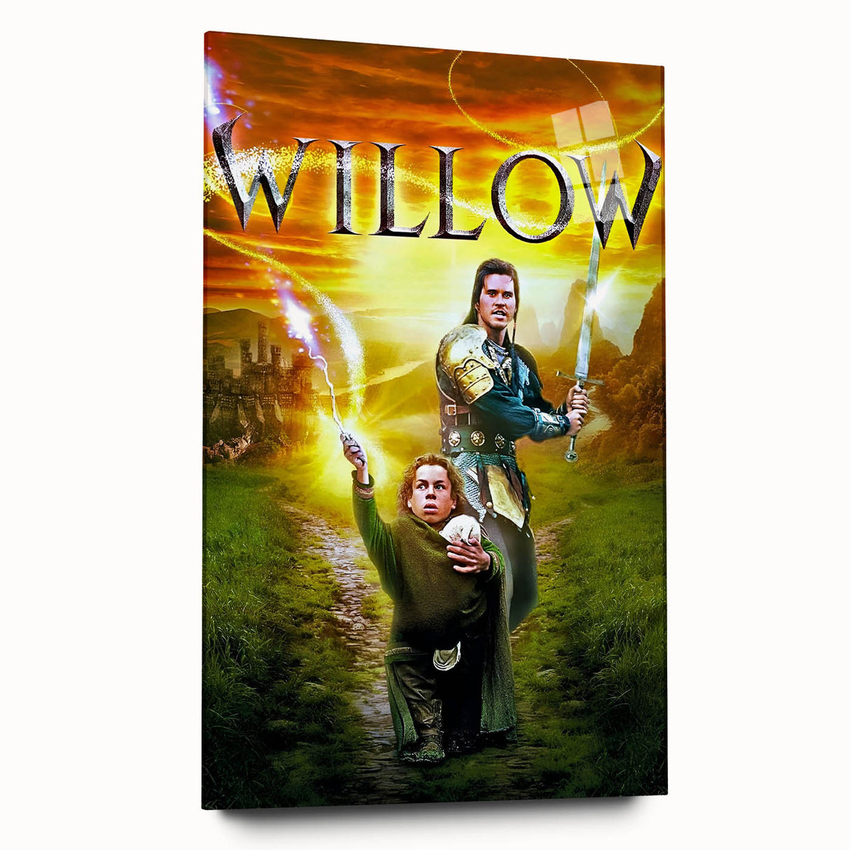Willow Movie Poster – Epic Fantasy Adventure Wall Art – Retro 80s Wall Decor