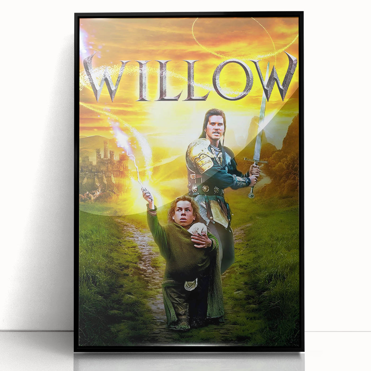 Willow Movie Poster – Epic Fantasy Adventure Wall Art – Retro 80s Wall Decor