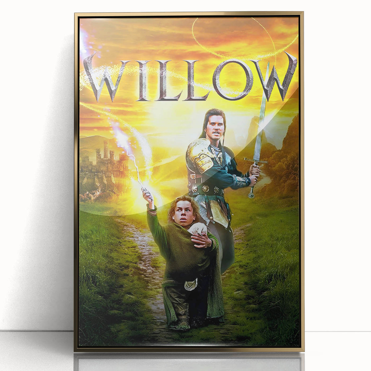 Willow Movie Poster – Epic Fantasy Adventure Wall Art – Retro 80s Wall Decor