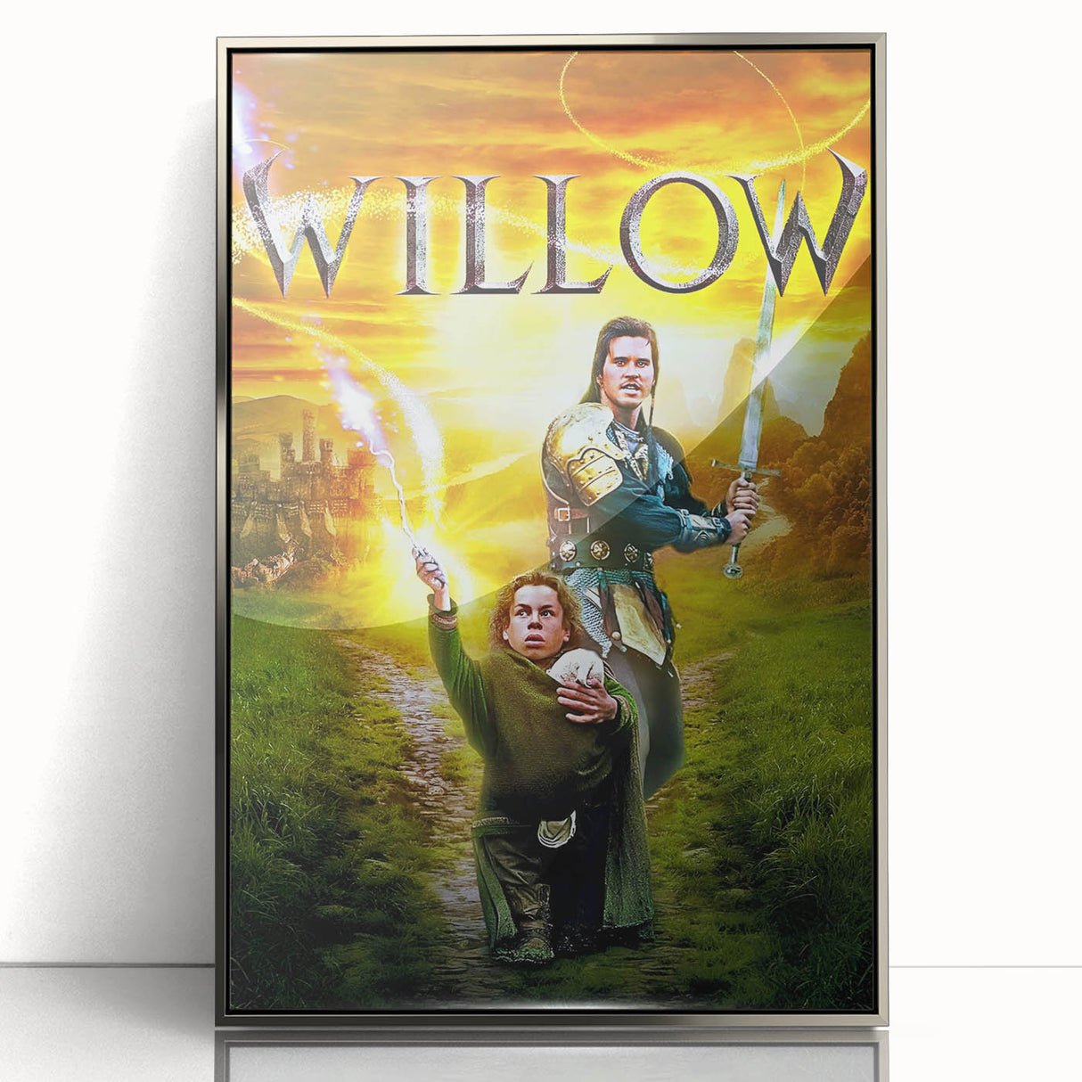 Willow Movie Poster – Epic Fantasy Adventure Wall Art – Retro 80s Wall Decor