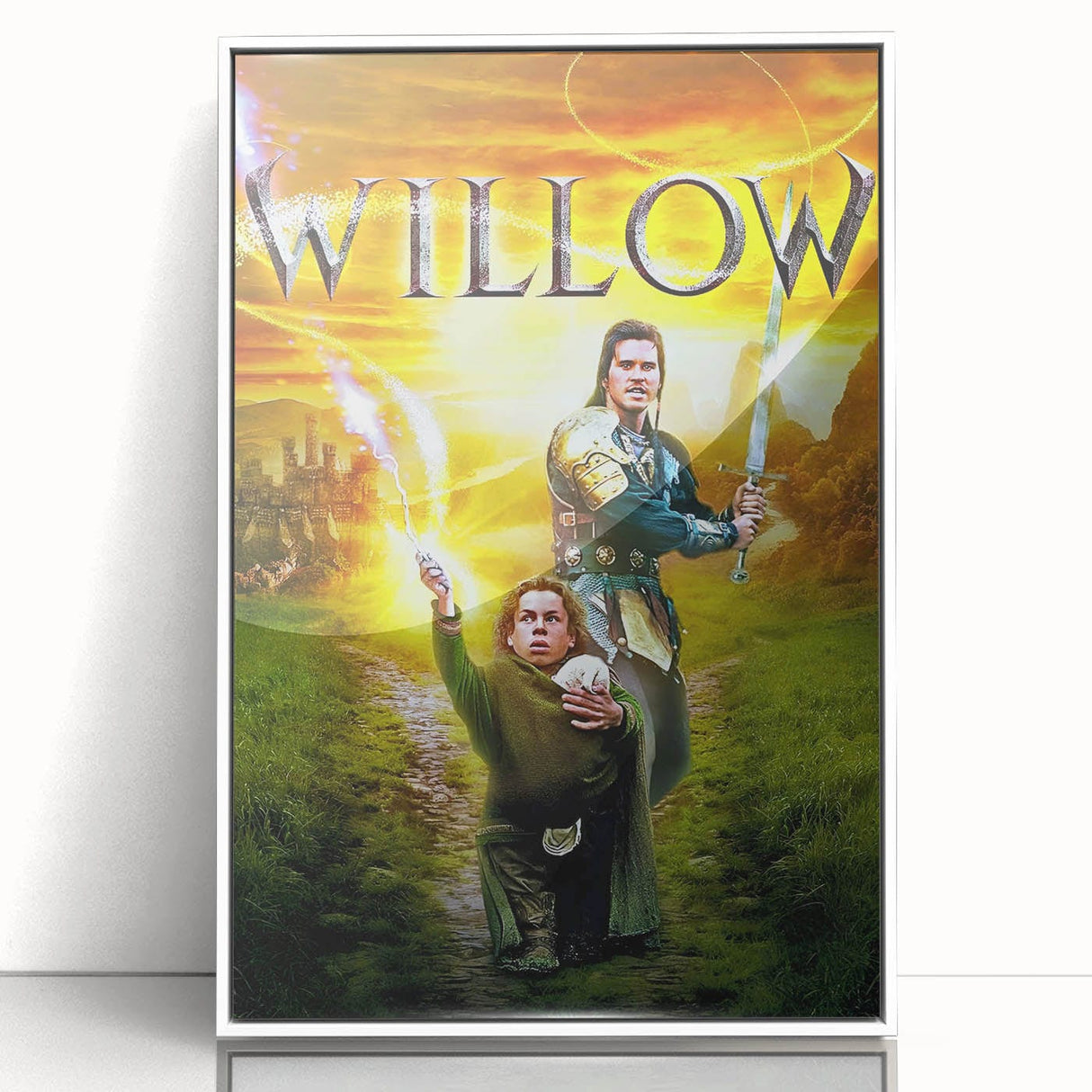 Willow Movie Poster – Epic Fantasy Adventure Wall Art – Retro 80s Wall Decor