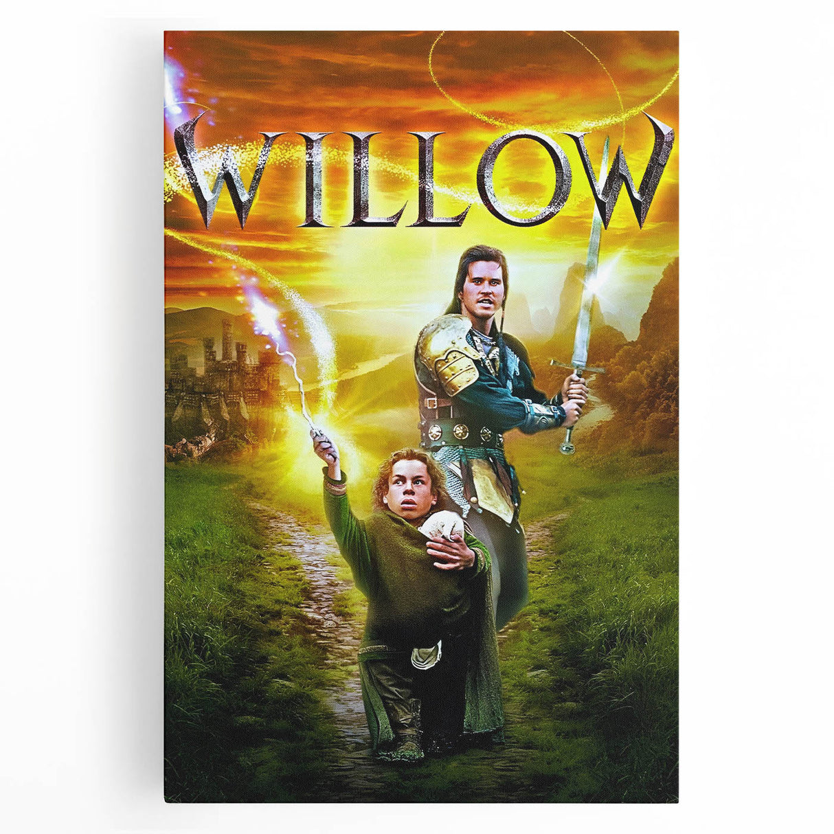Willow Movie Poster – Epic Fantasy Adventure Wall Art – Retro 80s Wall Decor