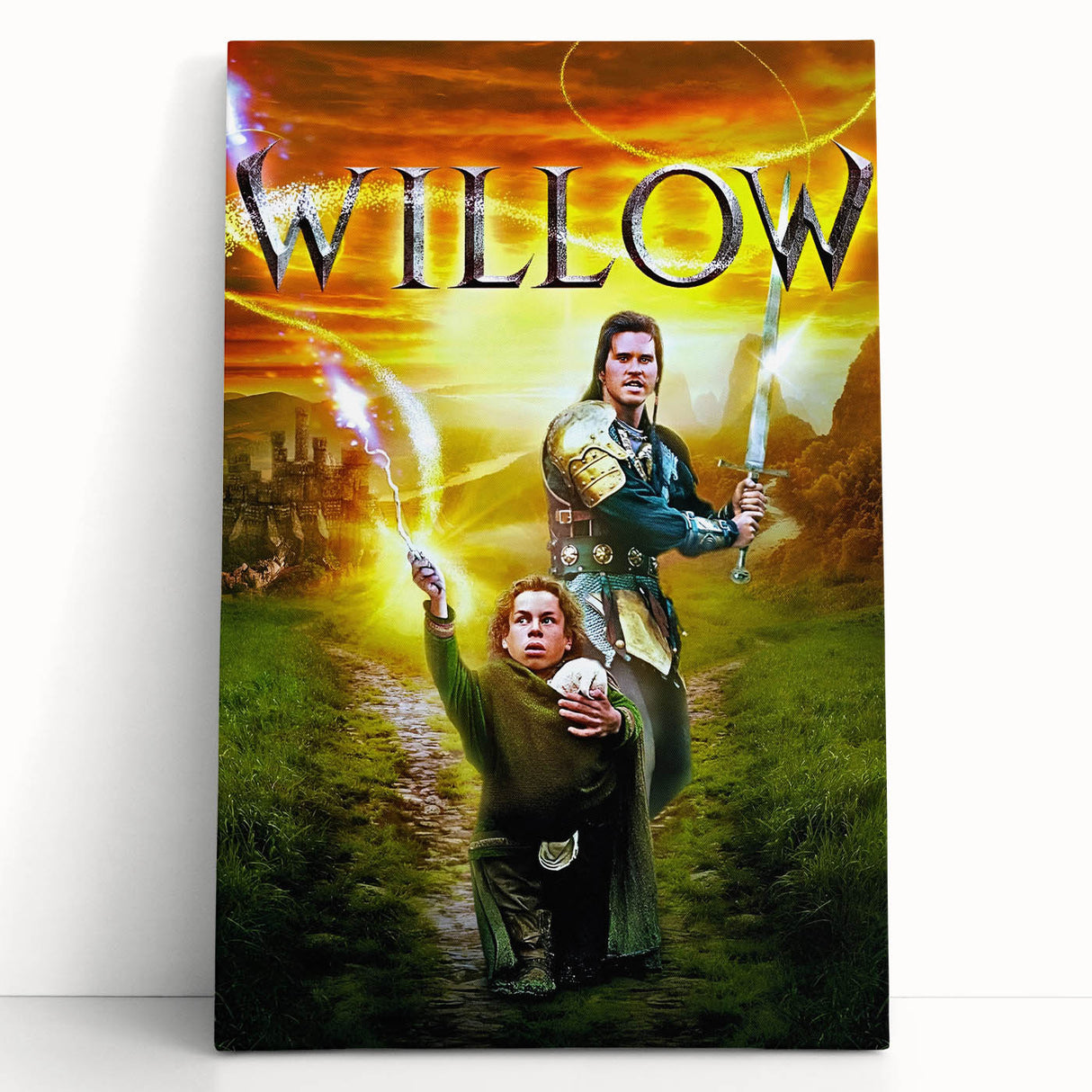 Willow Movie Poster – Epic Fantasy Adventure Wall Art – Retro 80s Wall Decor