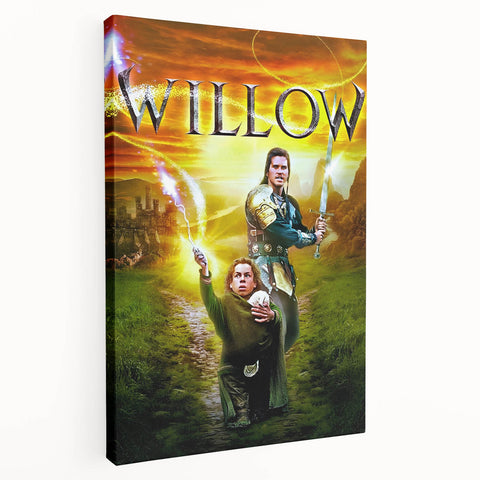 Willow Movie Poster – Epic Fantasy Adventure Wall Art – Retro 80s Wall Decor