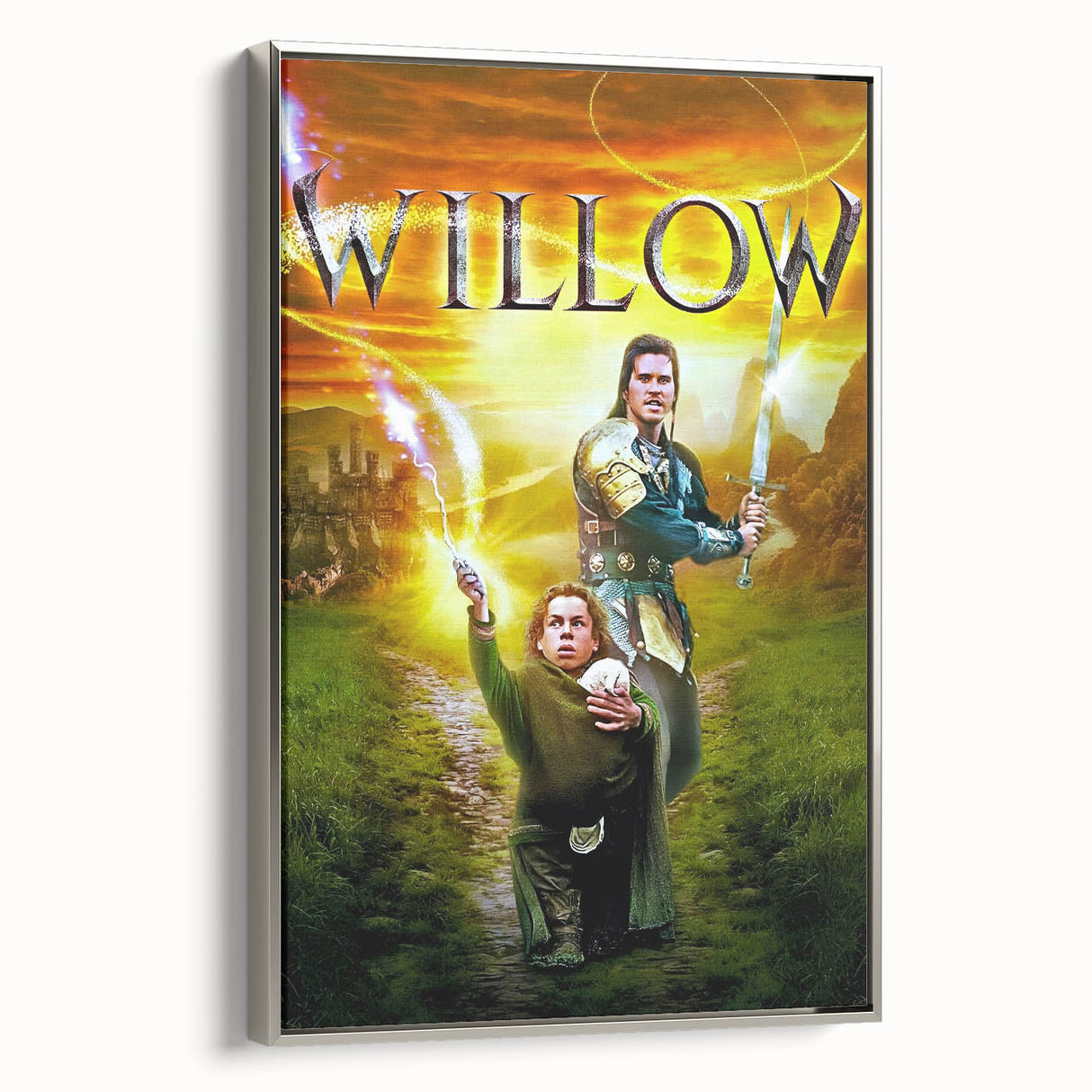 Willow Movie Poster – Epic Fantasy Adventure Wall Art – Retro 80s Wall Decor