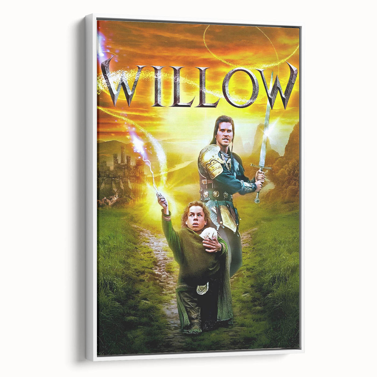 Willow Movie Poster – Epic Fantasy Adventure Wall Art – Retro 80s Wall Decor
