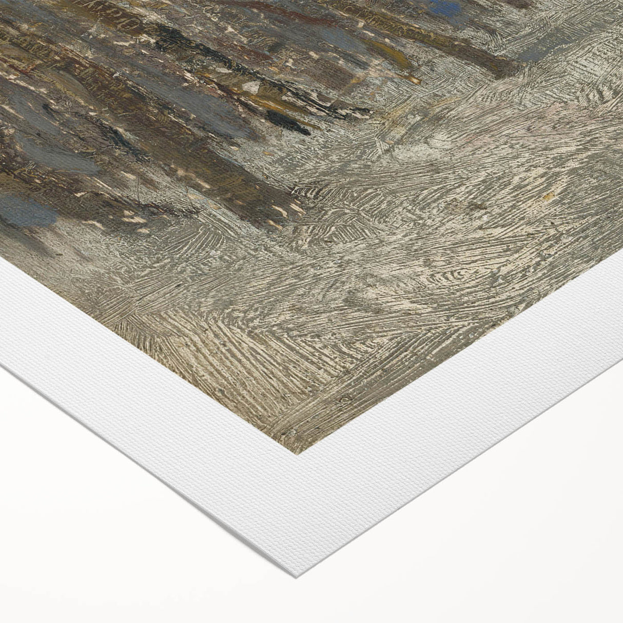 Romanticism Art - Winter Forest by László Mednyánszky Print