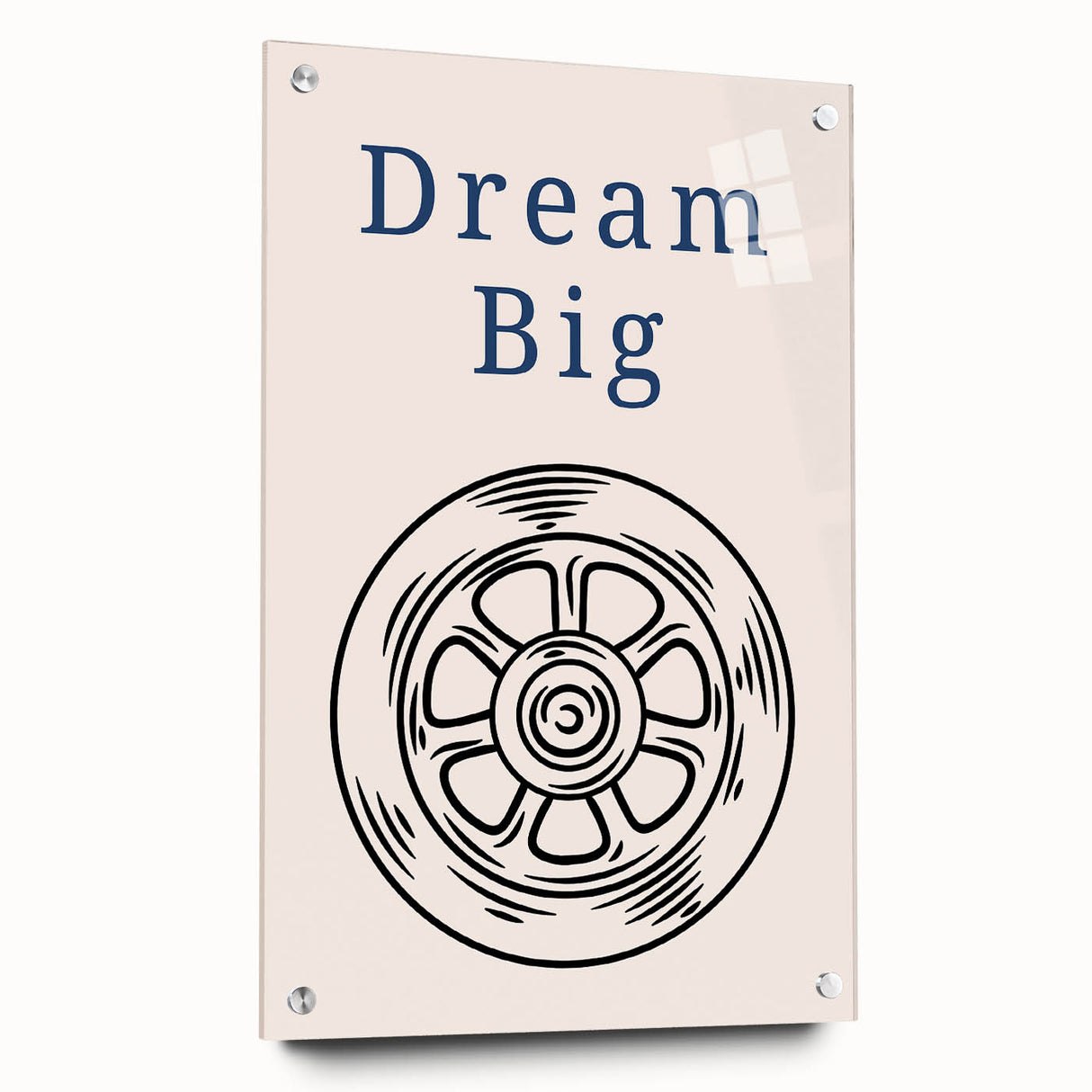 Dream Big – Motivational Boys Room Wall Art