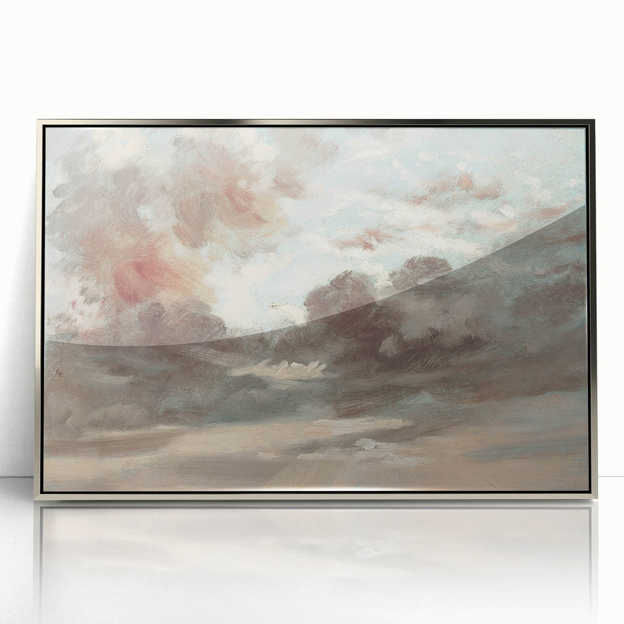 Romanticism Art - Stormy Sunset Cloud Study by John Constable