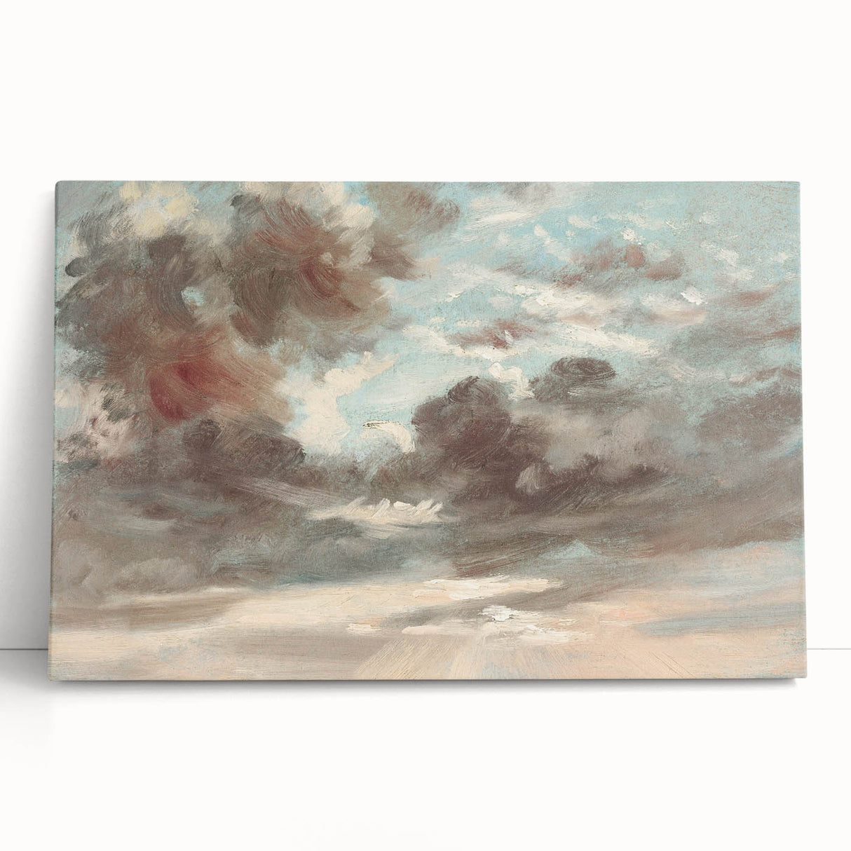 Romanticism Art - Stormy Sunset Cloud Study by John Constable
