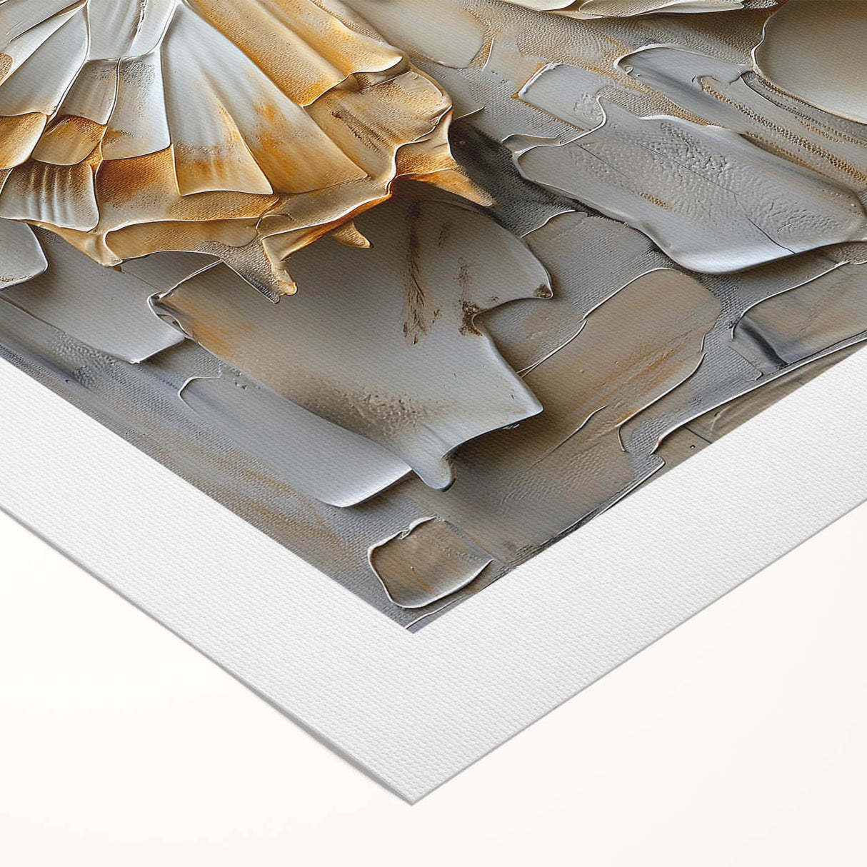 Abstract figurative wall art on rolled canvas showcasing vibrant colors and dynamic shapes, ideal for modern home decor and artistic expressions.