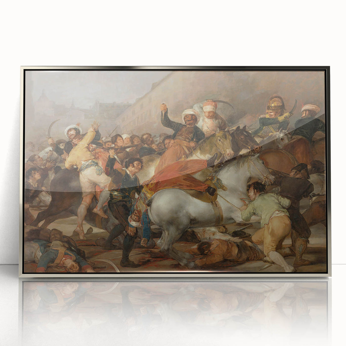 Romanticism Art - The Second of May 1808 by Francisco Goya Print