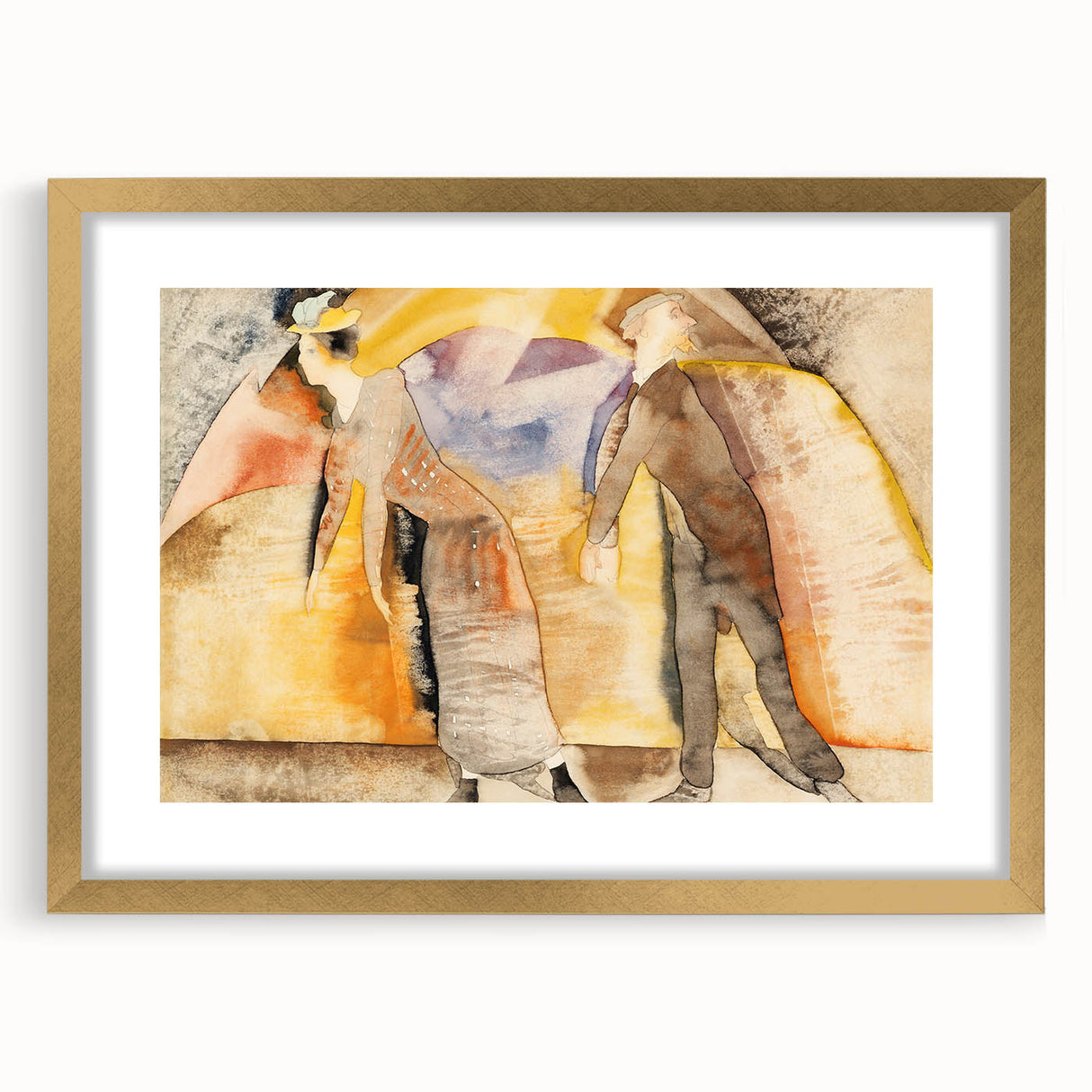 Modern Wall Art – Abstract Contemporary Art Print for Elegant Decor