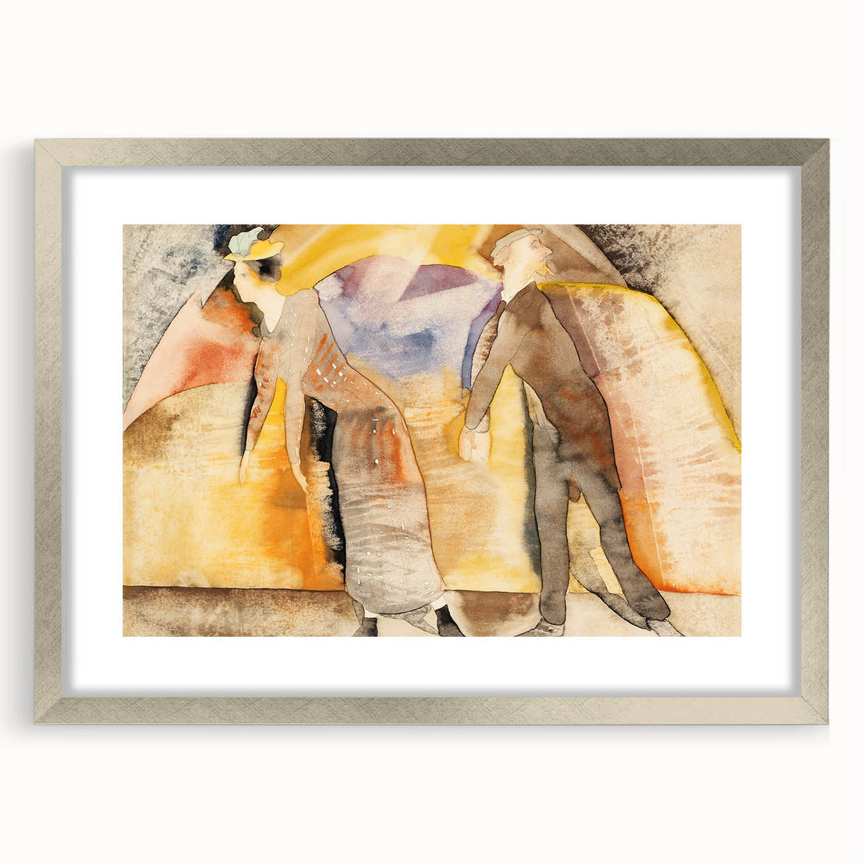 Modern Wall Art – Abstract Contemporary Art Print for Elegant Decor