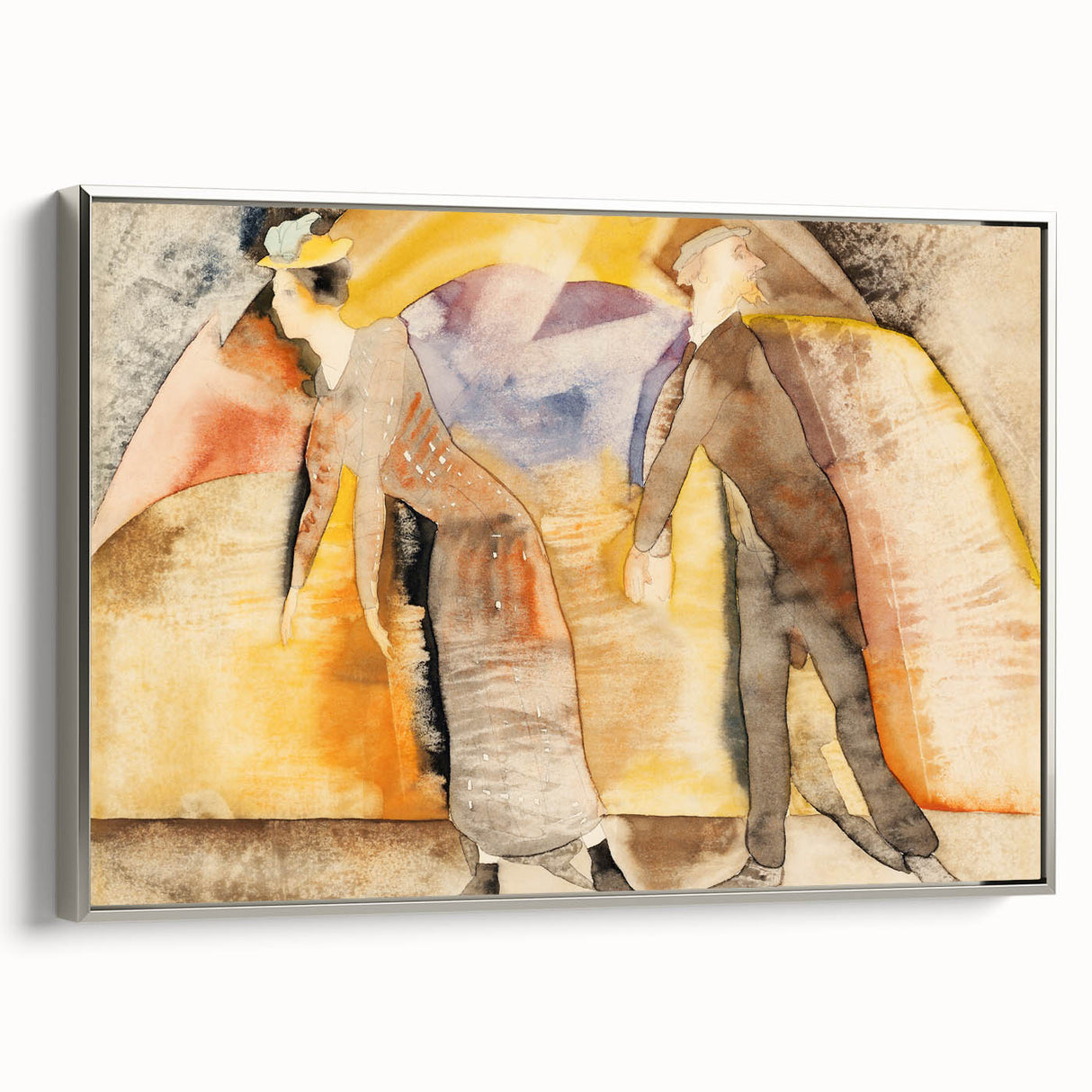 Modern Wall Art – Abstract Contemporary Art Print for Elegant Decor