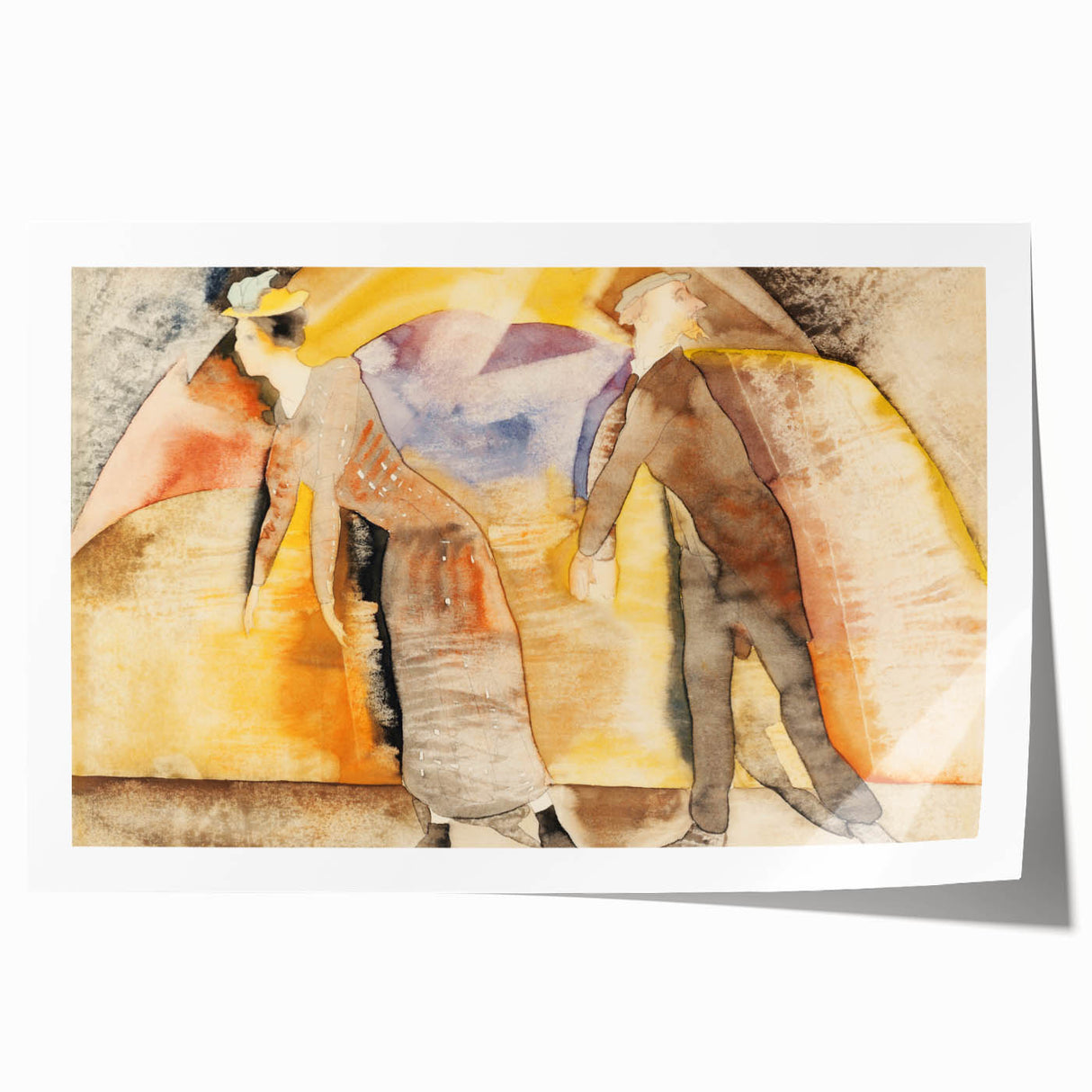 Modern Wall Art – Abstract Contemporary Art Print for Elegant Decor