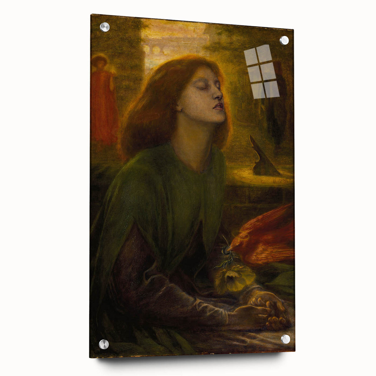 Romanticism Art - Beata Beatrix by Dante Gabriel Rossetti Print