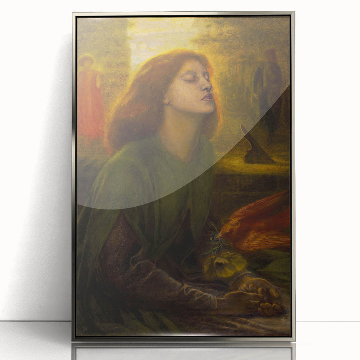 Romanticism Art - Beata Beatrix by Dante Gabriel Rossetti Print