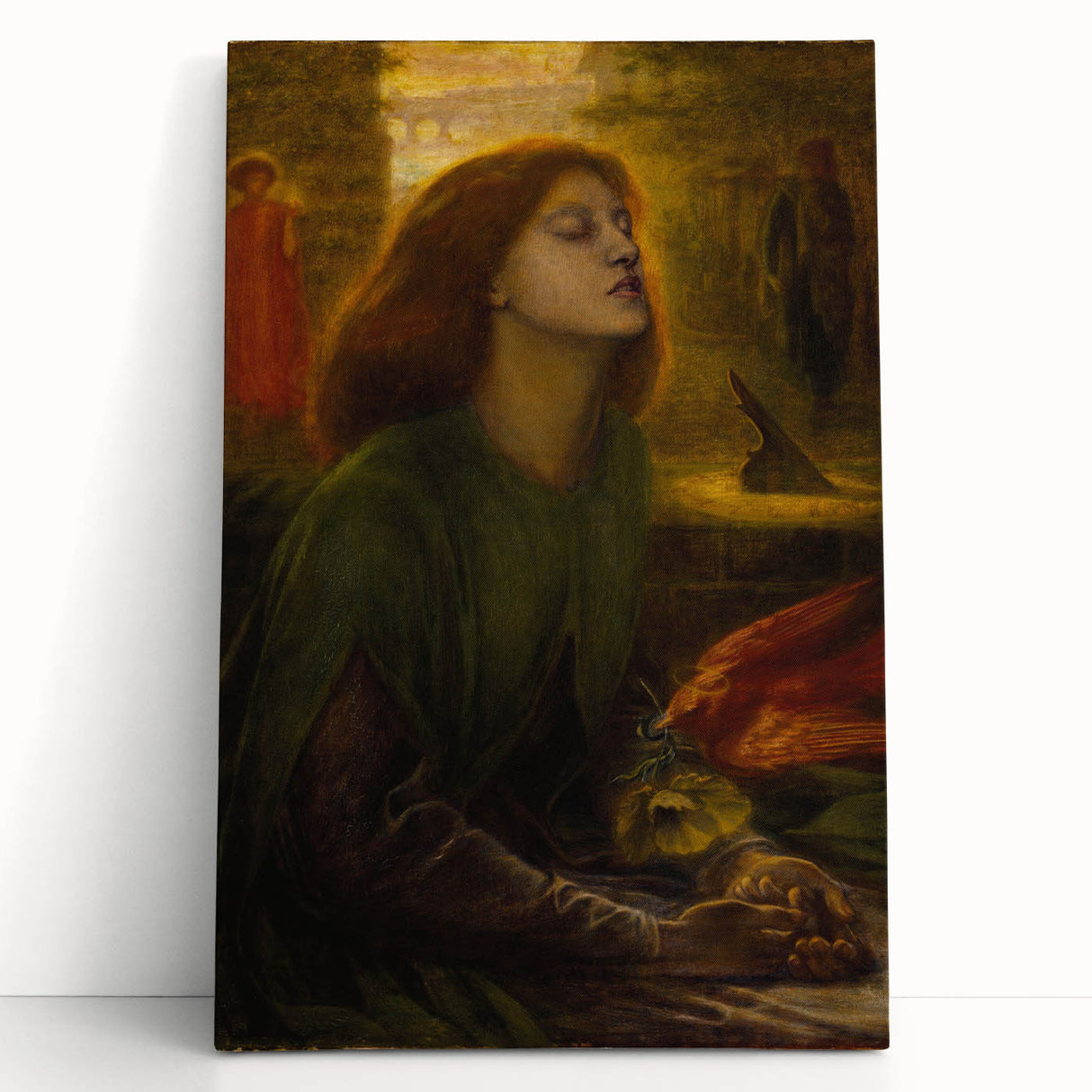 Romanticism Art - Beata Beatrix by Dante Gabriel Rossetti Print