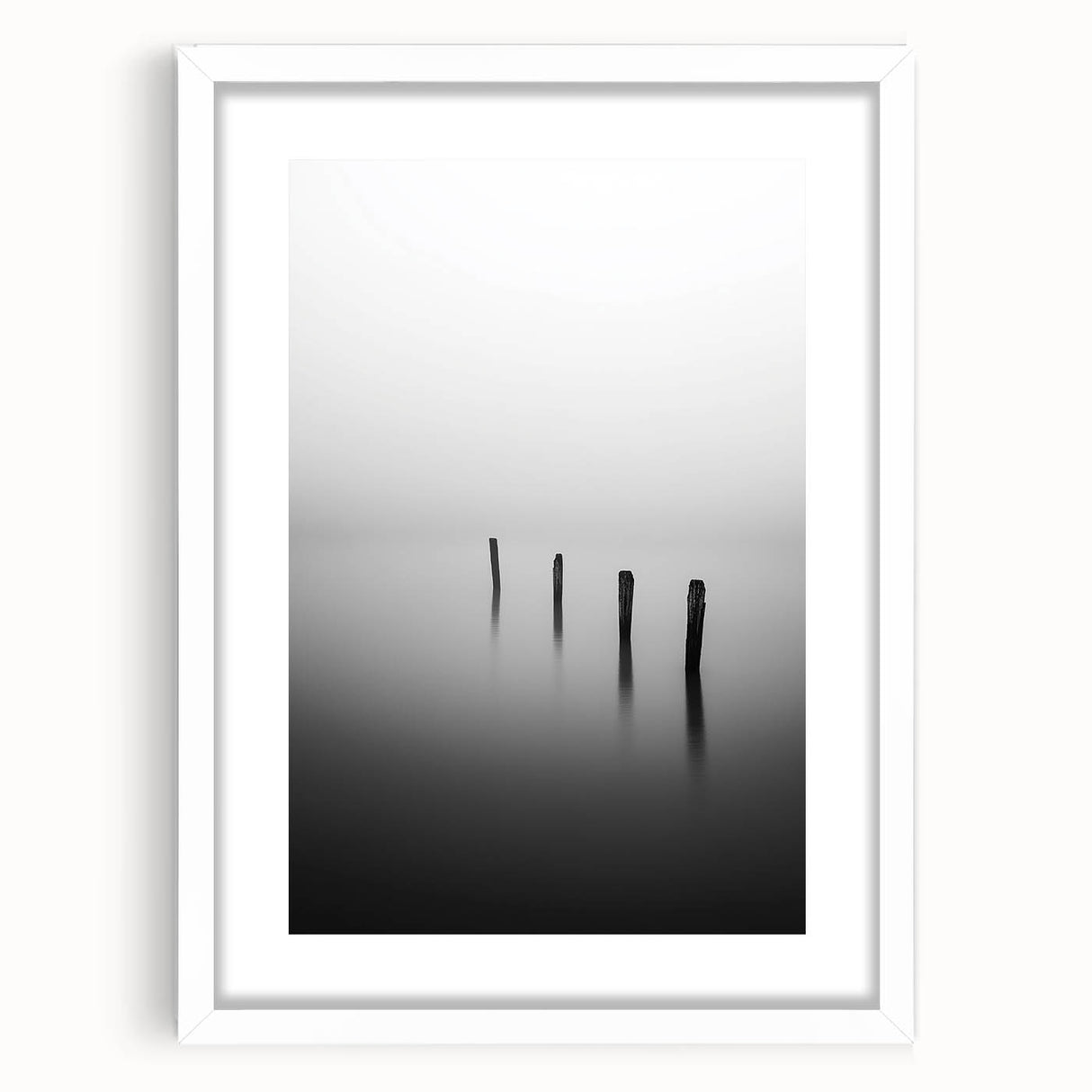 Minimalist Black & White Office Wall Art – Modern Office Decor