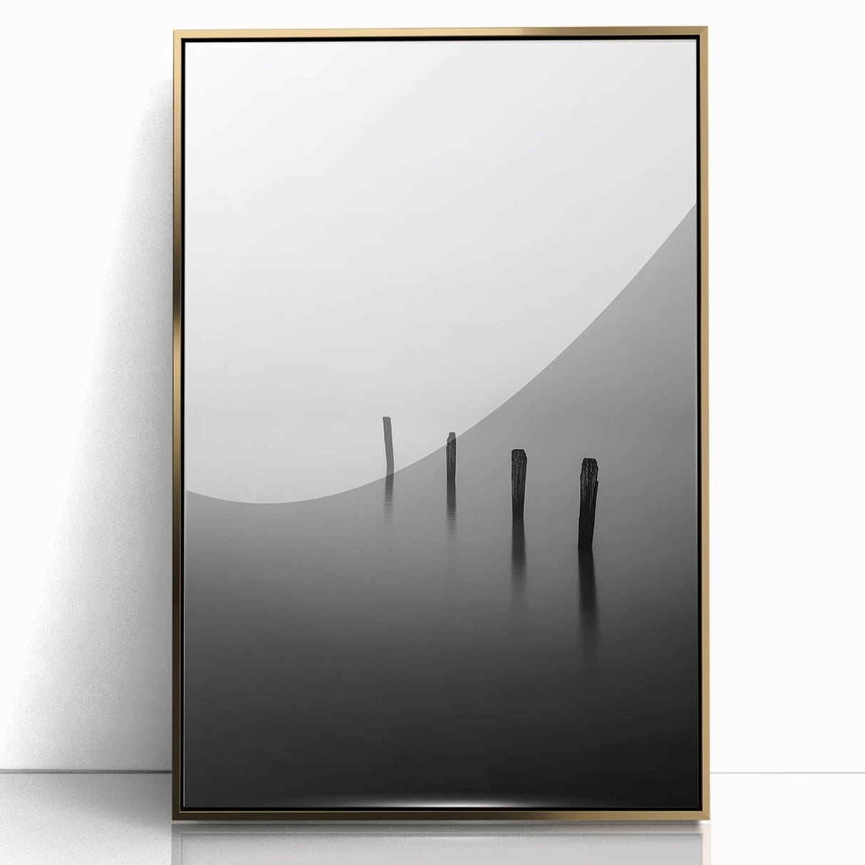 Minimalist Black & White Office Wall Art – Modern Office Decor