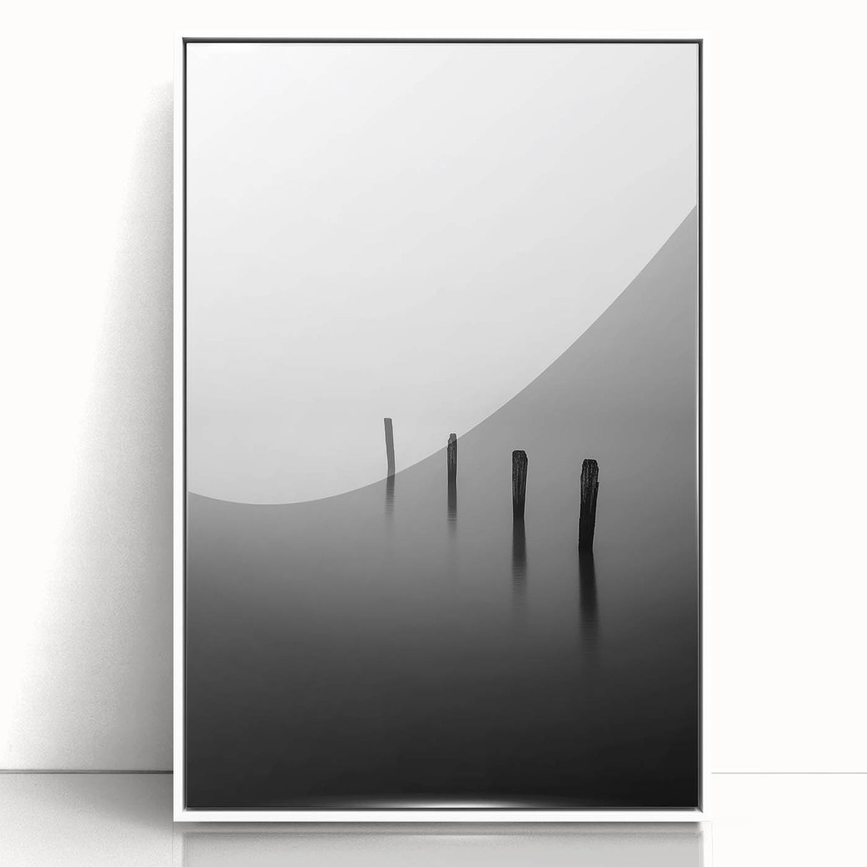 Minimalist Black & White Office Wall Art – Modern Office Decor