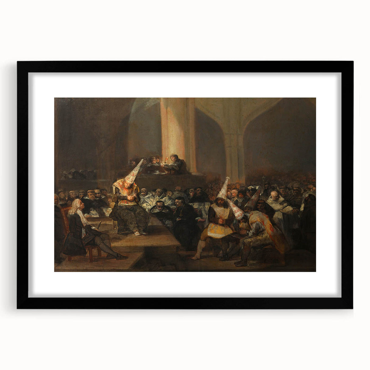 Romanticism Art: "Auto de Fé" by Francisco Goya