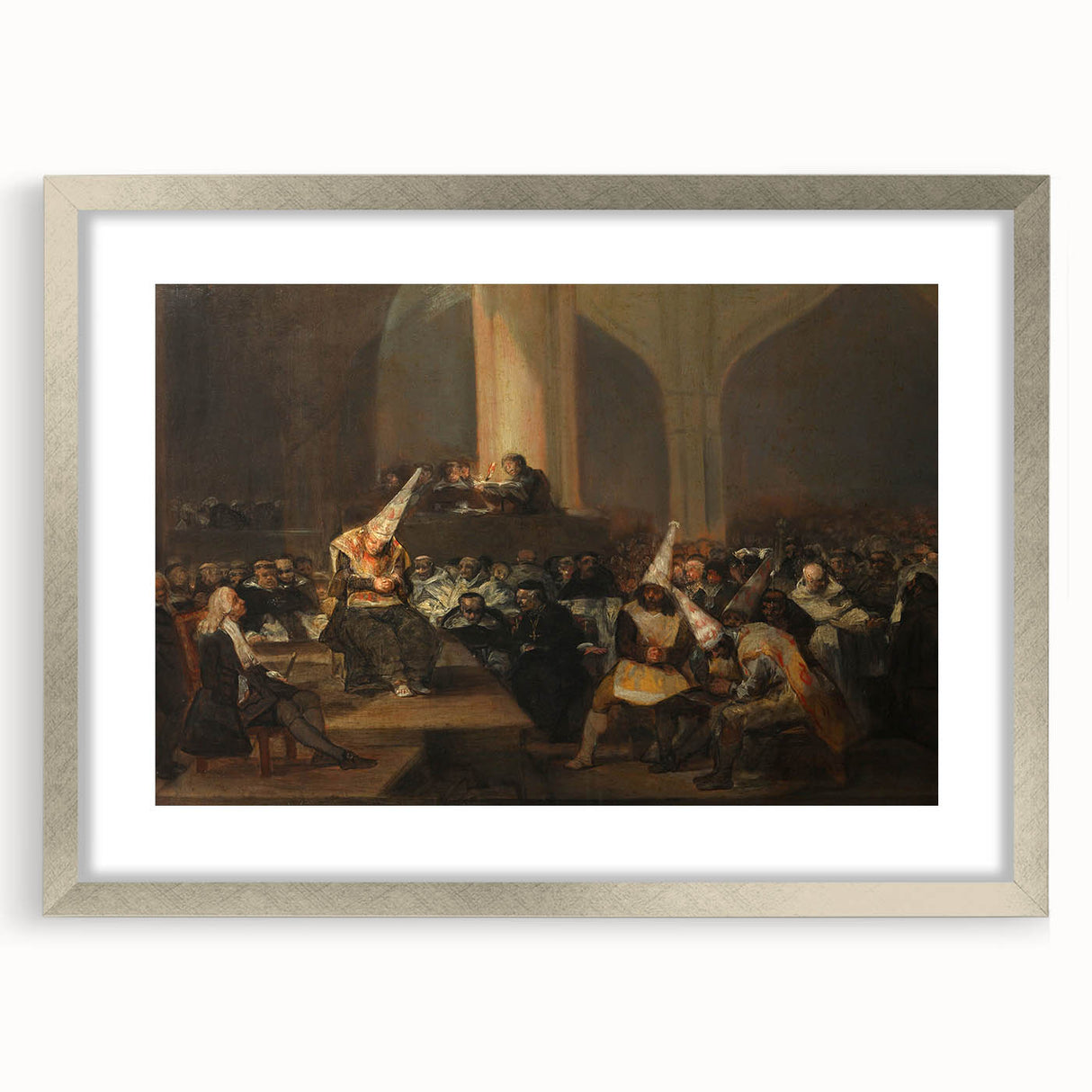 Romanticism Art: "Auto de Fé" by Francisco Goya